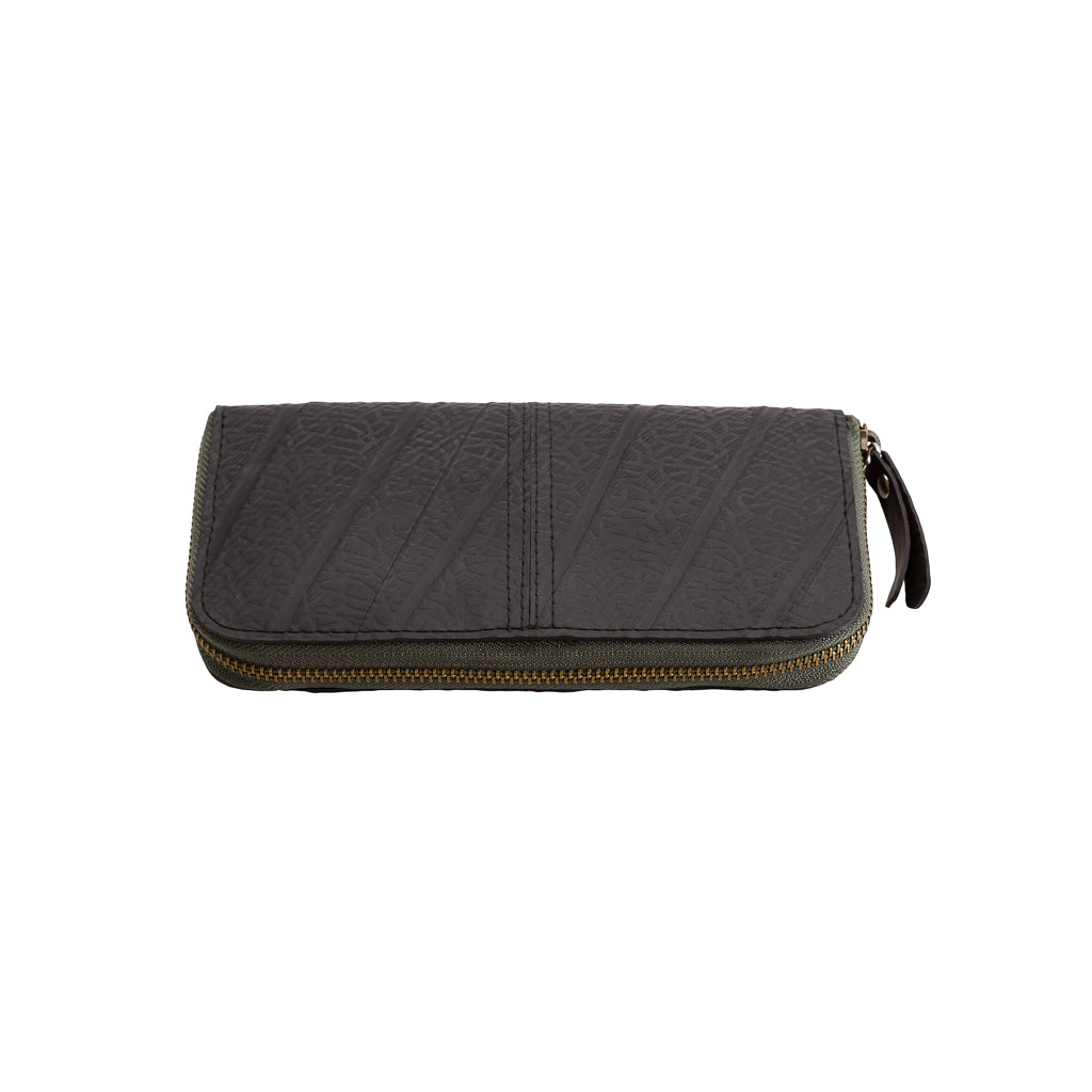 Caroline Long Zip Vegan Purse (6 Colours Available)