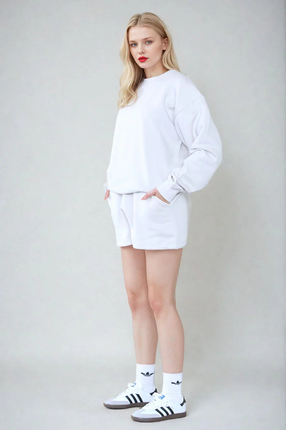 Bone Premium Fleece Shorts